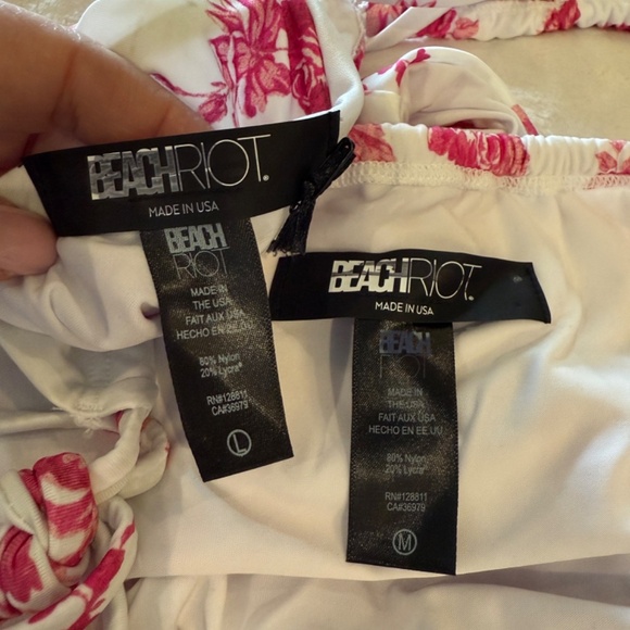 New! Beach Riot Winona Floral Top and Cheeky String Bottoms 31397 - Picture 10 of 11